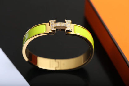[Riva Jewelry]H BRACELET GOLD DIAMOND