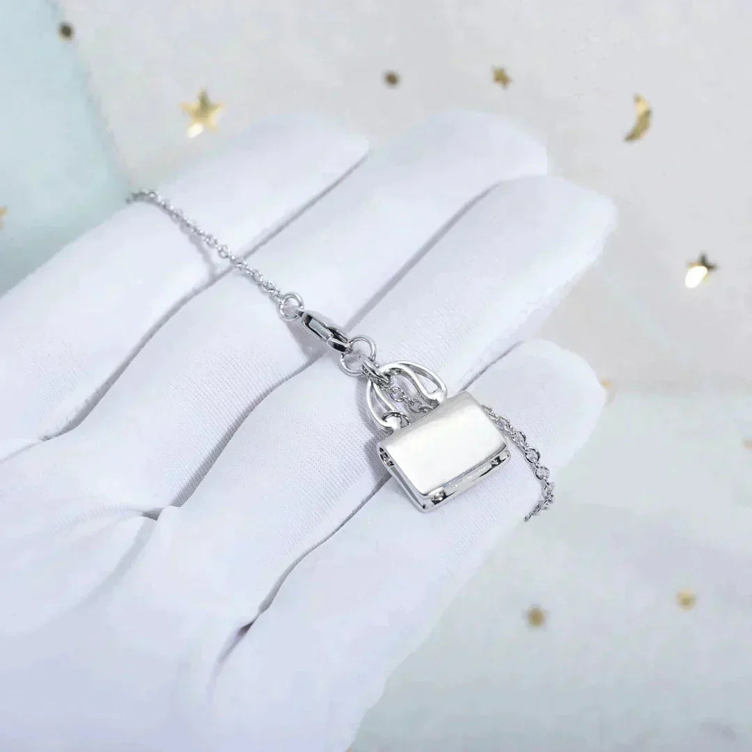 [Riva Jewelry]AMULETTE PEDANT SILVER NECKLACE