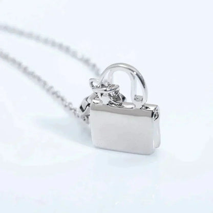 [Riva Jewelry]AMULETTE PEDANT SILVER NECKLACE