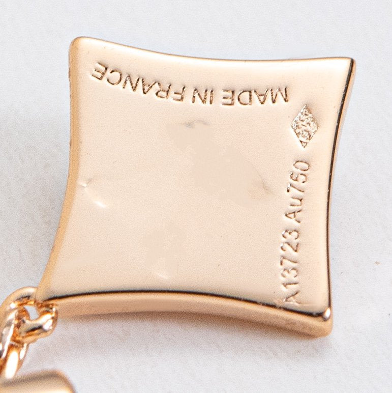 [Riva Jewelry]STAR DIAMONDS EARRINGS GOLD