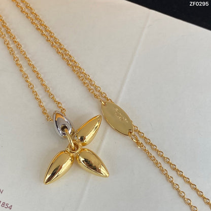 [Riva Jewelry]LOUISETTE PEDANT GOLD NECKLACE