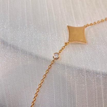 [Riva Jewelry]COLOR STAR CARNELIAN ROSE GOLD DIAMOND BRACELET
