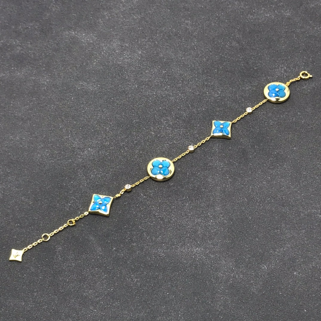 [Riva Jewelry]STAR AND SUN TURQUOISE 4 MOTIFS 3 DIAMONDS