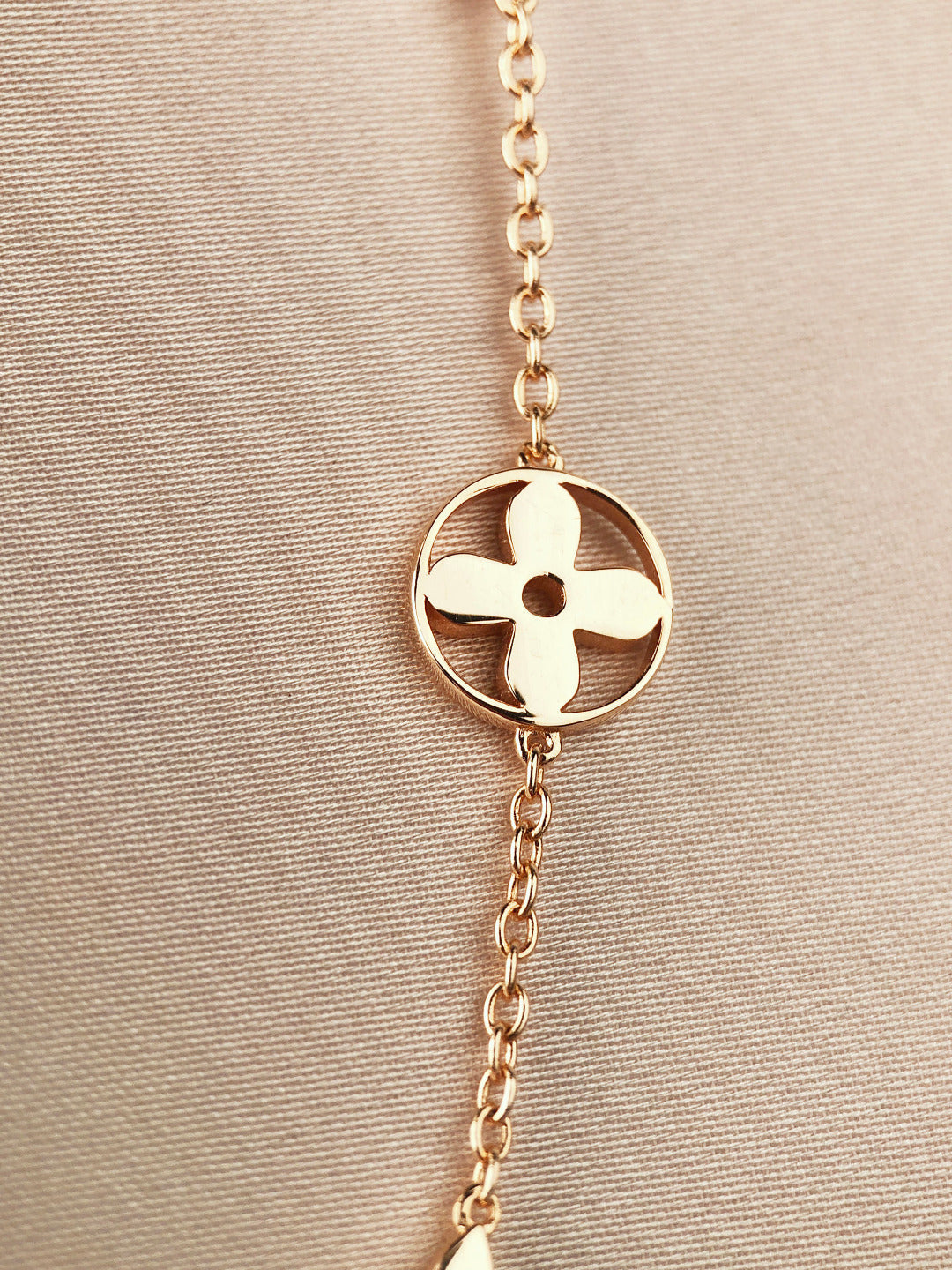 [Riva Jewelry]STAR AND SUN 7 MOTIFS GOLD BRACELET
