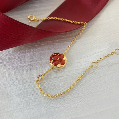 [Riva Jewelry]SUN PEDANT CARNELIAN BRACELET