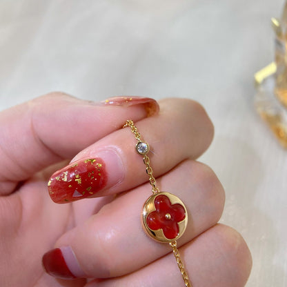 [Riva Jewelry]SUN PEDANT CARNELIAN BRACELET