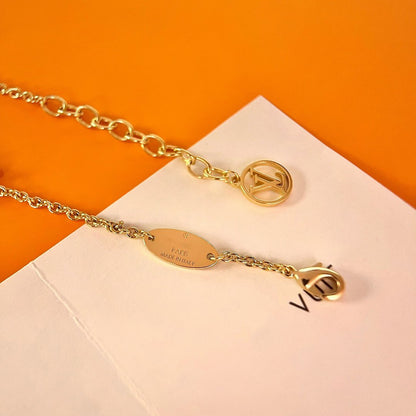 [Riva Jewelry]LOGO STAR MOTIF GOLD BRACELET