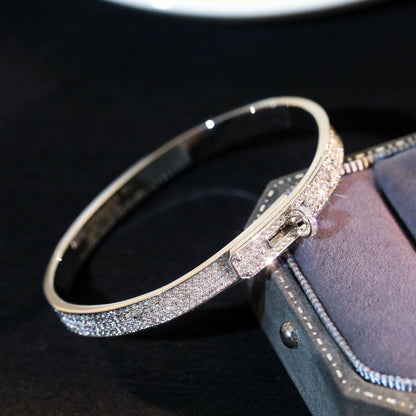 [Riva Jewelry]KELLY BRACELET DIAMOND PAVED