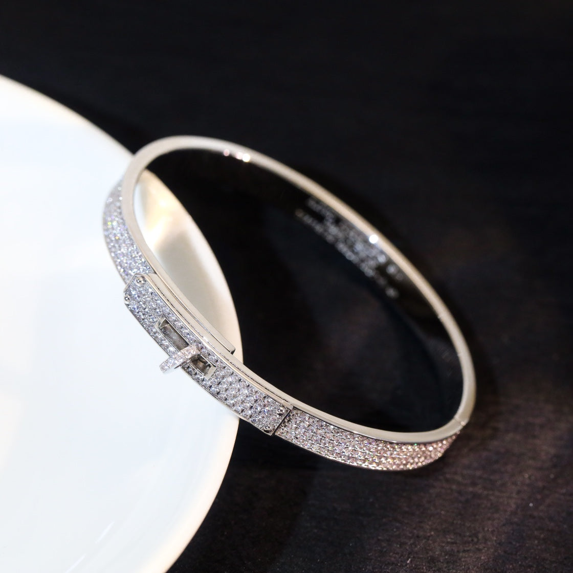 [Riva Jewelry]KELLY BRACELET DIAMOND PAVED