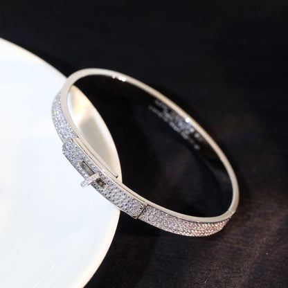 [Riva Jewelry]KELLY BRACELET DIAMOND PAVED