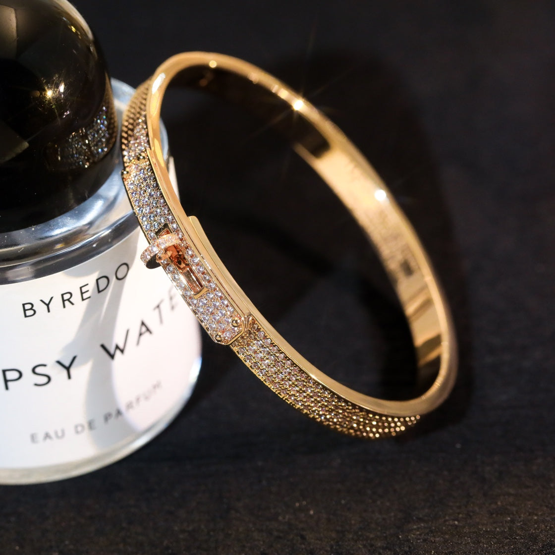 [Riva Jewelry]KELLY BRACELET DIAMOND PAVED