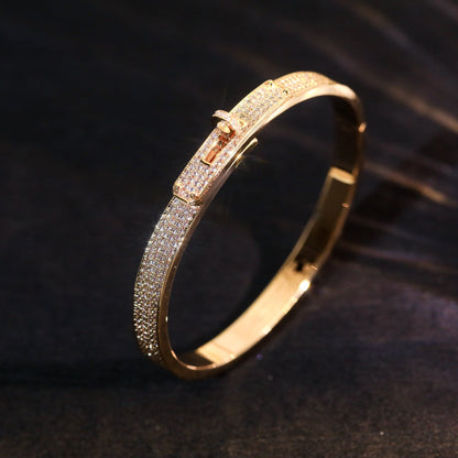 [Riva Jewelry]KELLY BRACELET DIAMOND PAVED