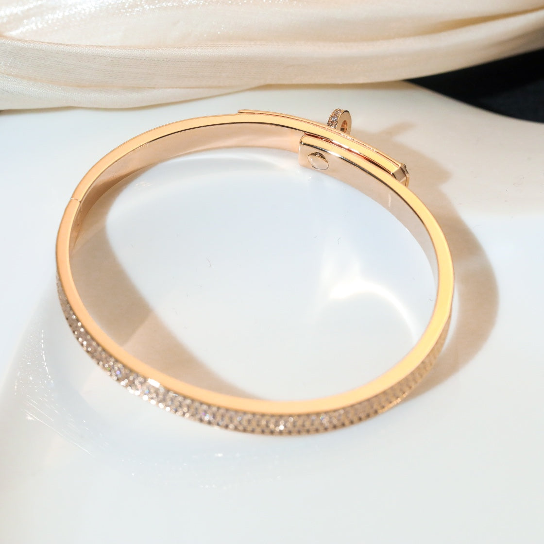 [Riva Jewelry]KELLY BRACELET DIAMOND PAVED