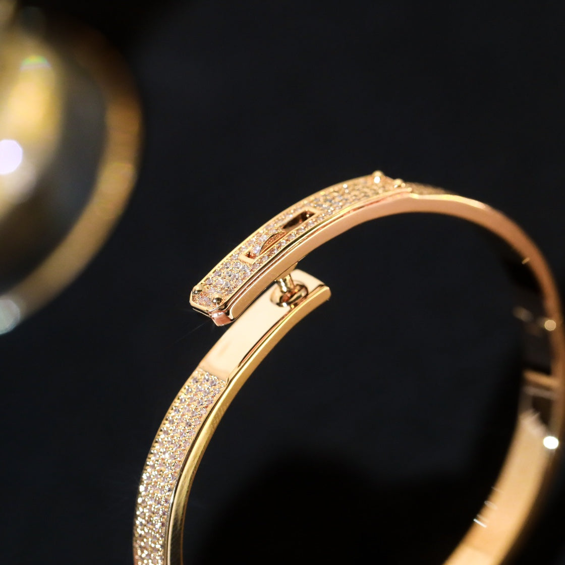 [Riva Jewelry]KELLY BRACELET DIAMOND PAVED