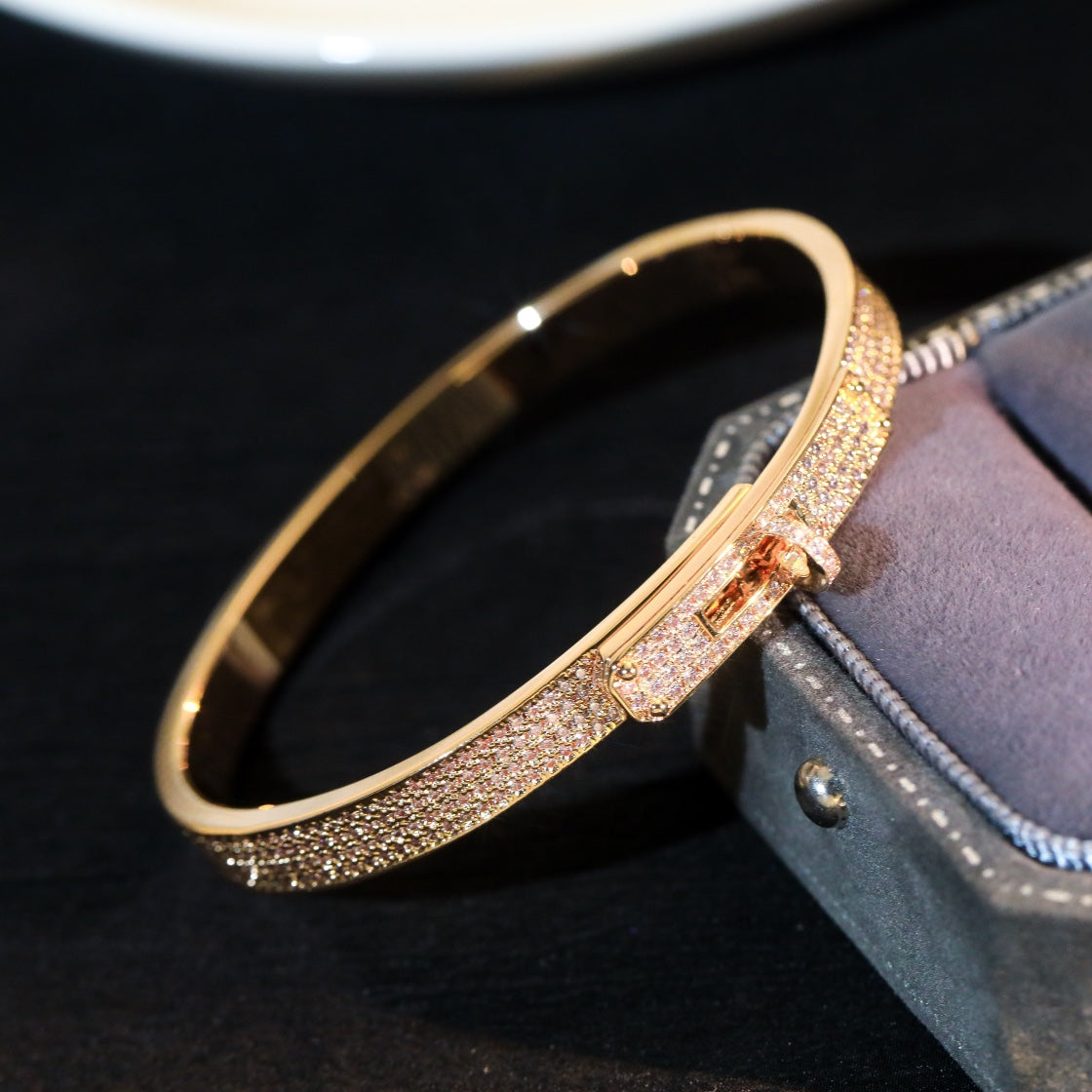 [Riva Jewelry]KELLY BRACELET DIAMOND PAVED