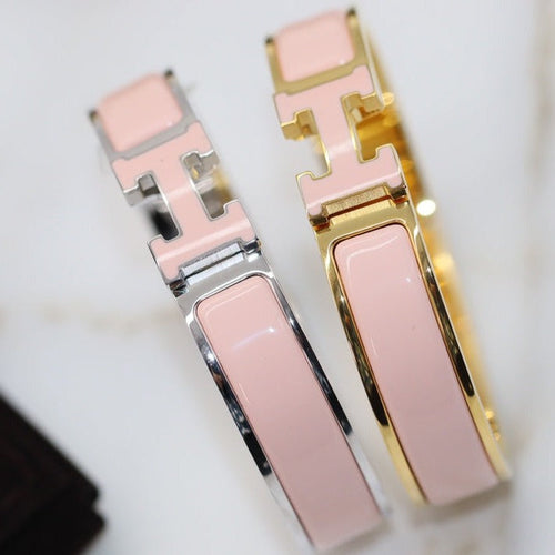 [Riva Jewelry]H BRACELET 12MM PINK