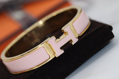[Riva Jewelry]H BRACELET 12MM PINK