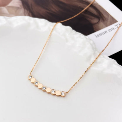 [Riva Jewelry]BEE MY LOVE DIAMOND NECKLACE