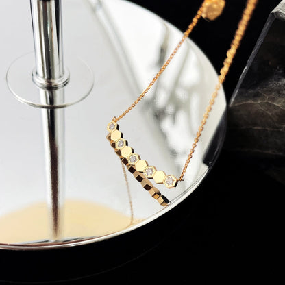 [Riva Jewelry]BEE MY LOVE DIAMOND NECKLACE