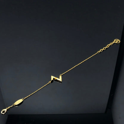 [Riva Jewelry]VOLT LV LOGO BRACELET