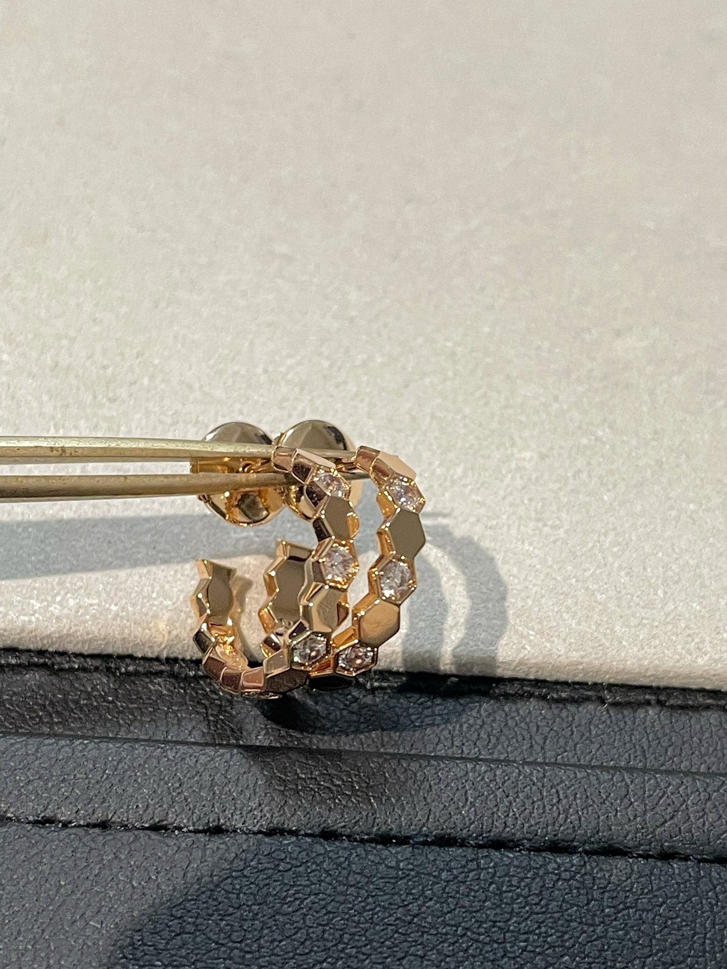 [Riva Jewelry]Hollow Design Four-Leaf Clover Flower Shape Ring