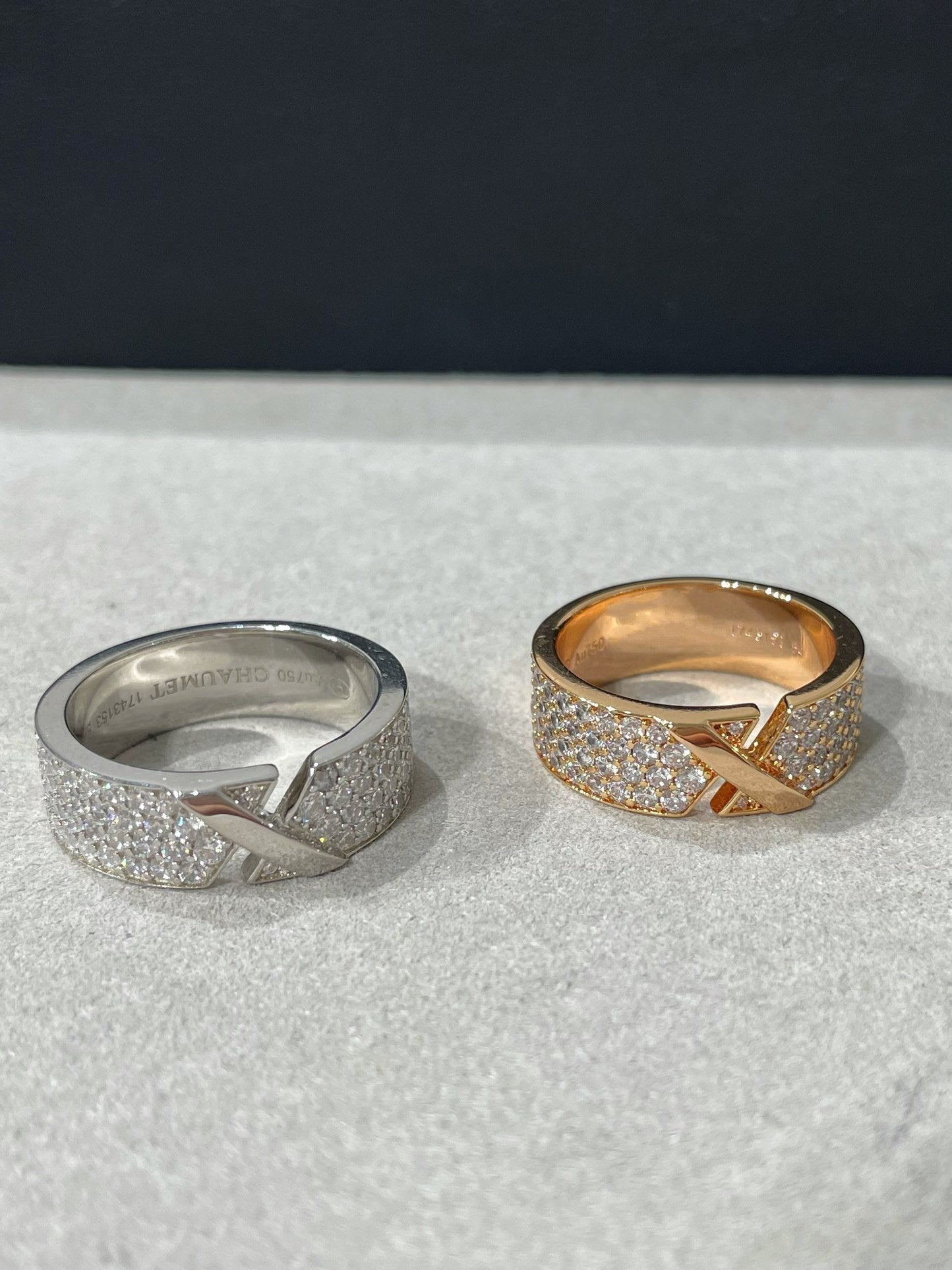 [Riva Jewelry]LIENS EVIDENCE  DIAMOND PAVED RING