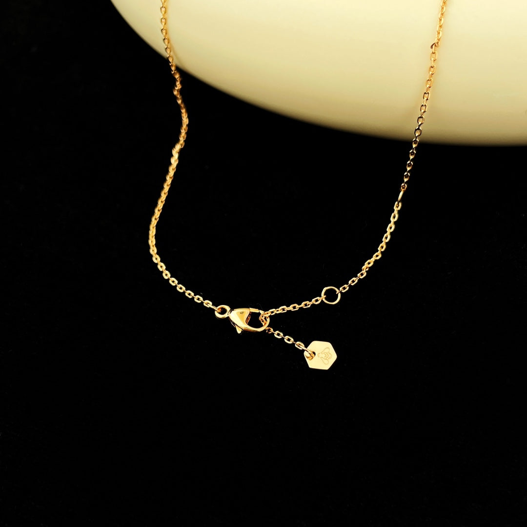 [Riva Jewelry]BEE MINI PEDANT DIAMOND NECKLACE