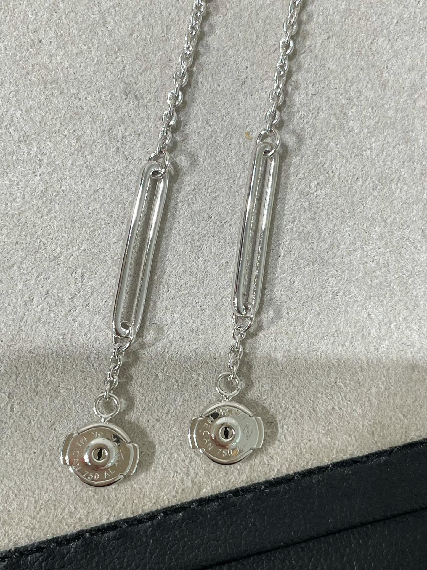 [Riva Jewelry]CHAINE CHAOS DIAMOND DROP EARRINGS
