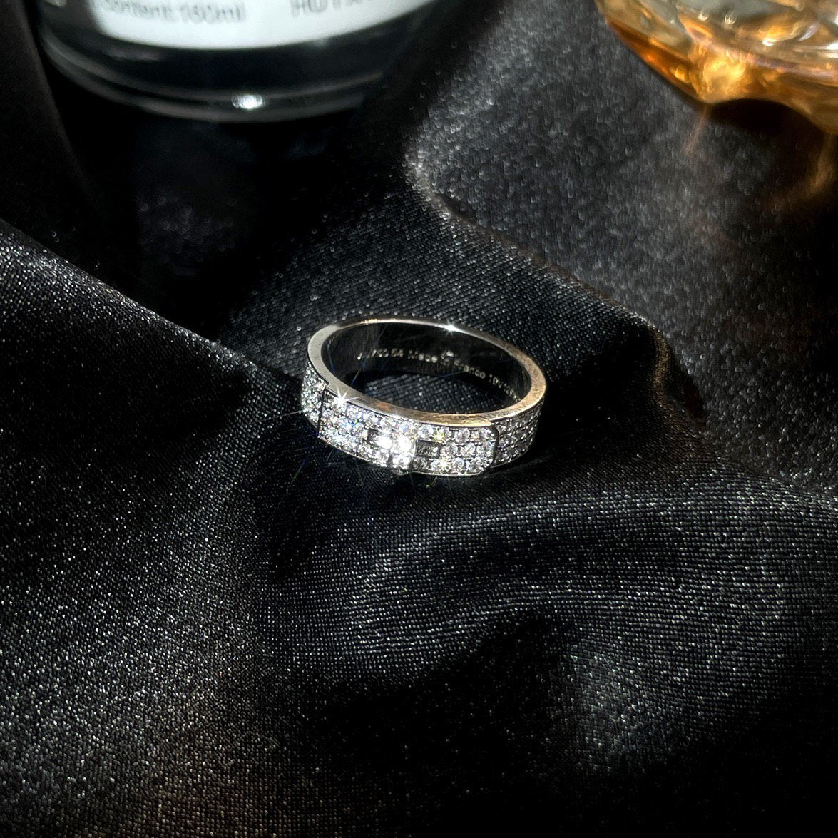 [Riva Jewelry]KELLY SILVER DIAMOND RING