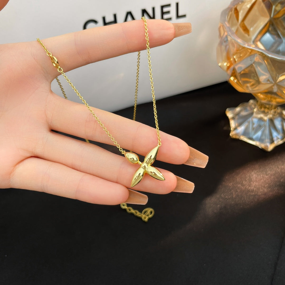 [Riva Jewelry]LOUISETTE GOLD NECKLACE
