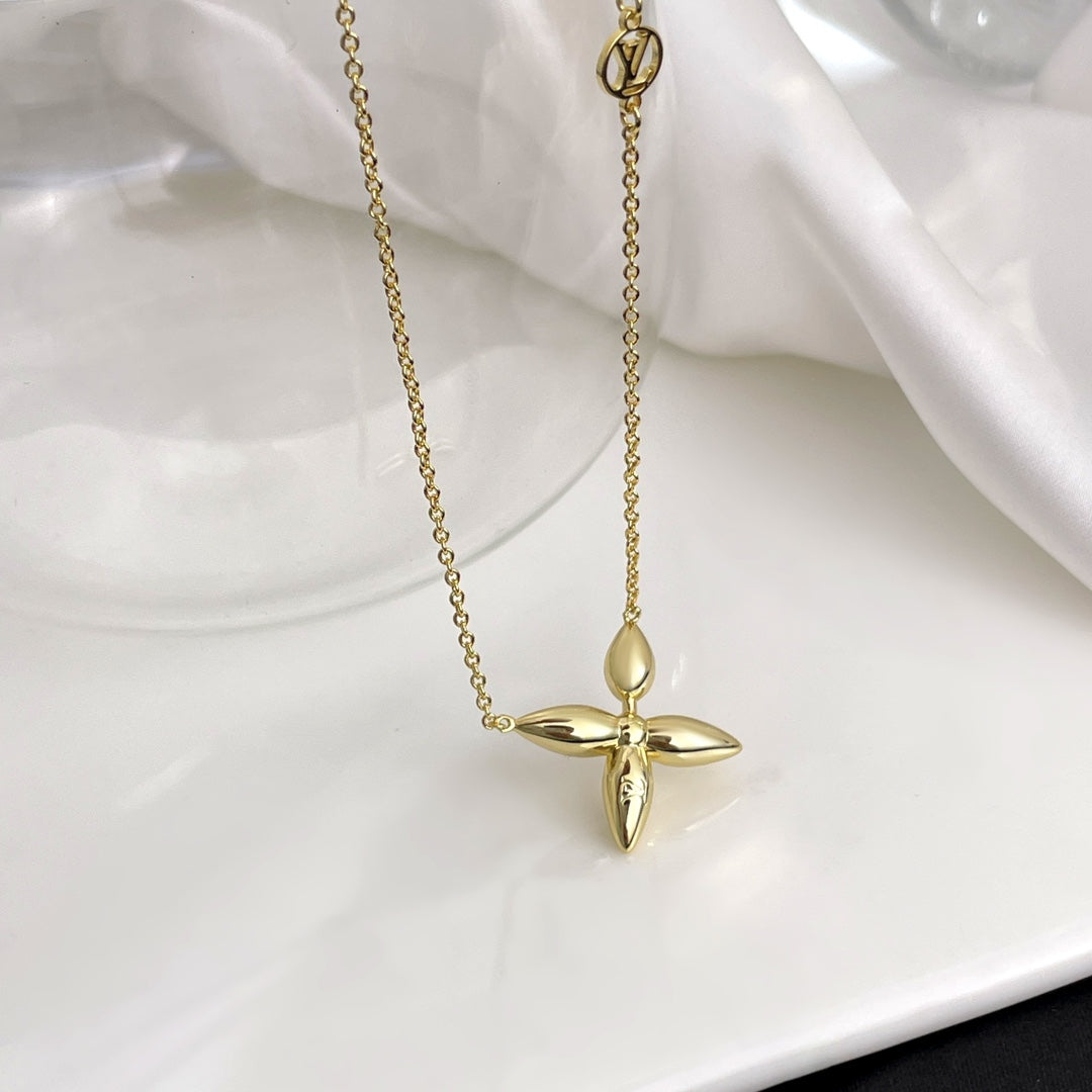 [Riva Jewelry]LOUISETTE GOLD NECKLACE