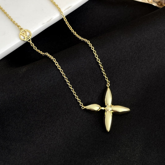 [Riva Jewelry]LOUISETTE GOLD NECKLACE