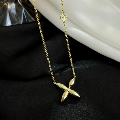 [Riva Jewelry]LOUISETTE GOLD NECKLACE