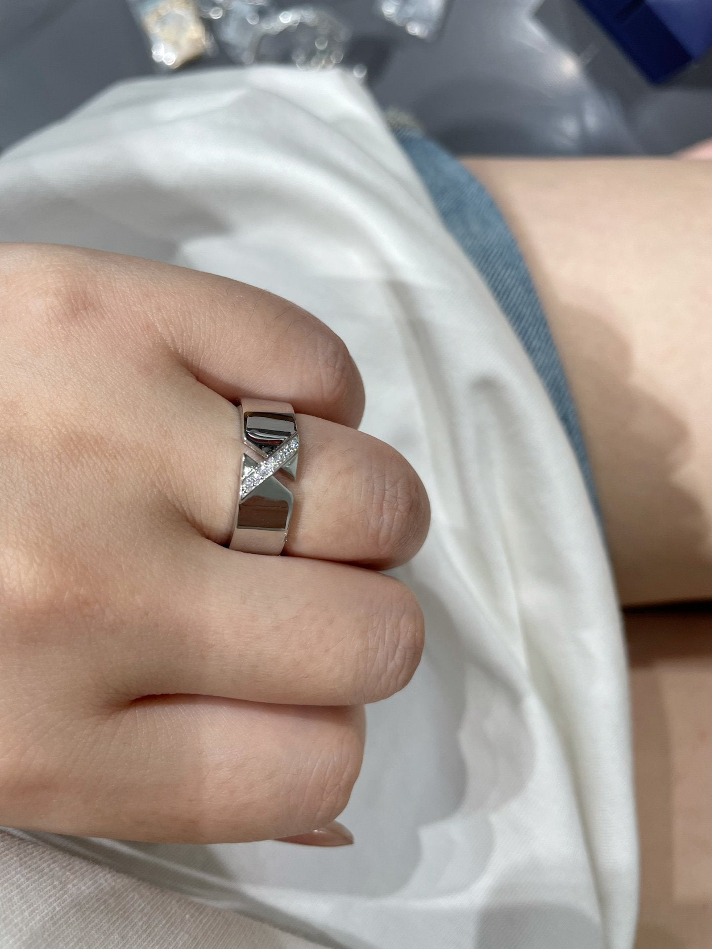 [Riva Jewelry]LIENS EVIDENCE DIAOMOND RING