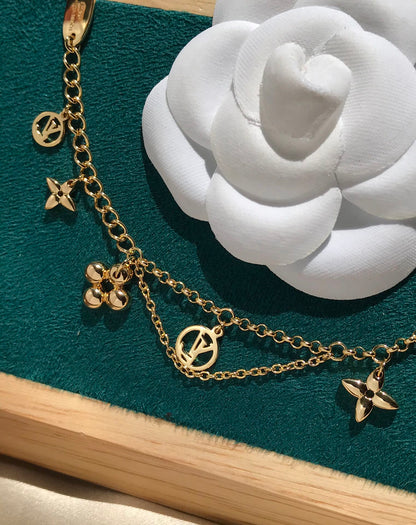 [Riva Jewelry]BLOOMING ROSE GOLD MOP BRACELET