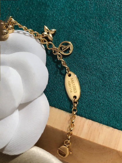[Riva Jewelry]BLOOMING ROSE GOLD MOP BRACELET
