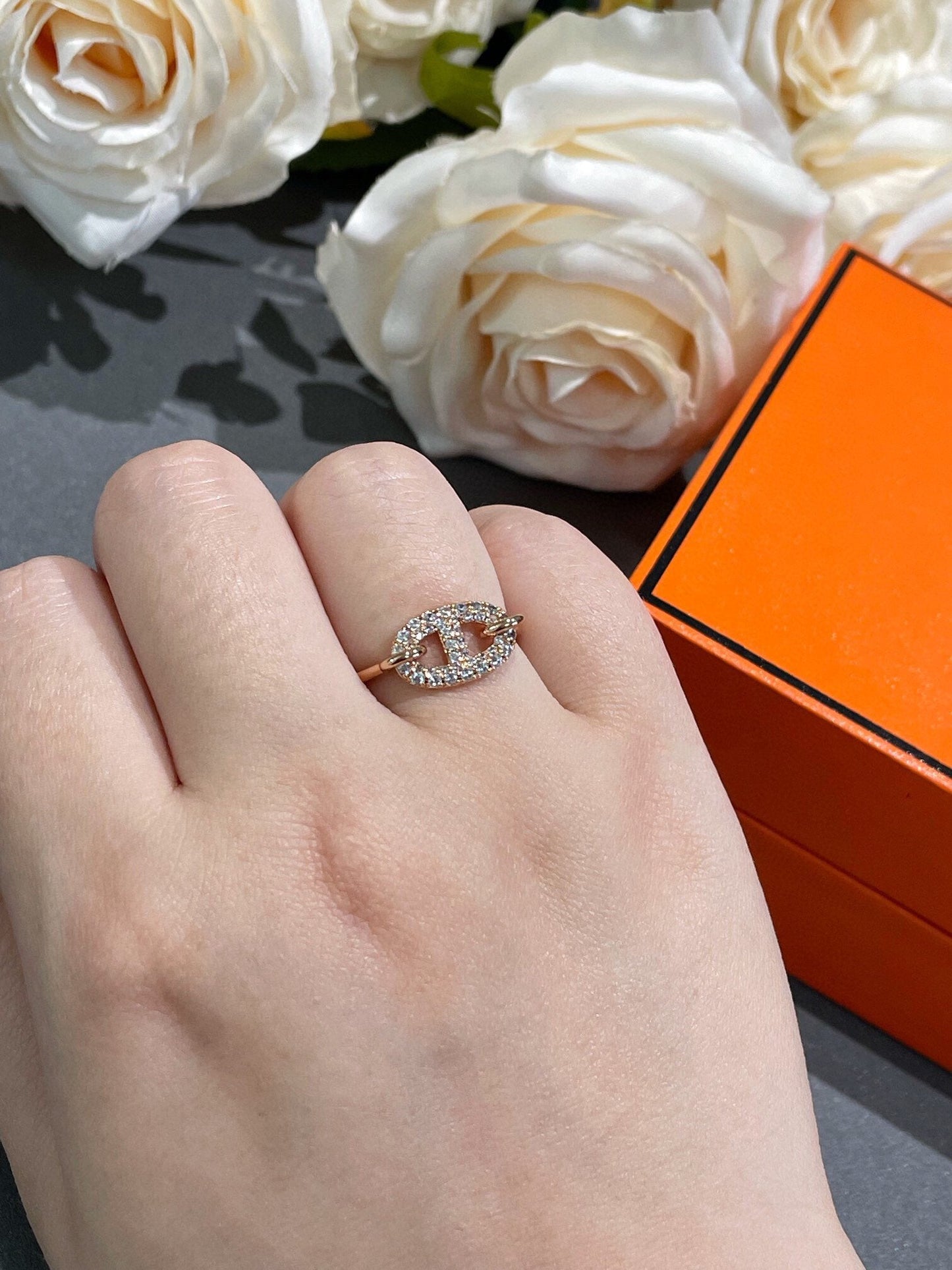 [Riva Jewelry]RONDE SMALL DIAMOND RING