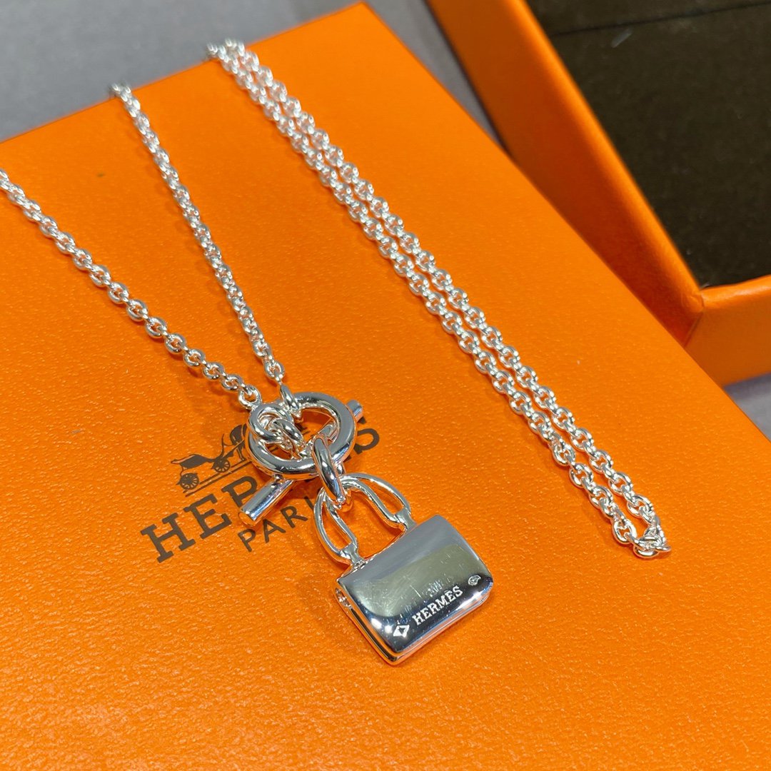 [Riva Jewelry]CONSTANCE PEDANT SILVER NECKLACE