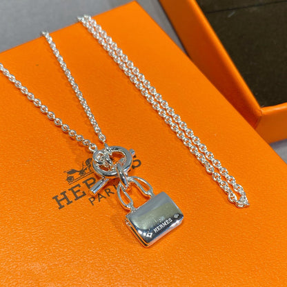 [Riva Jewelry]CONSTANCE PEDANT SILVER NECKLACE