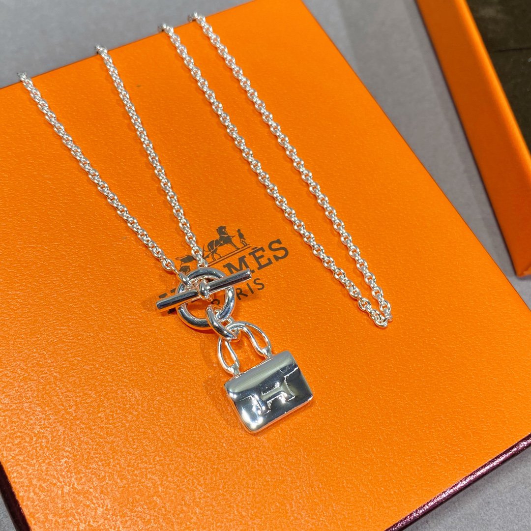 [Riva Jewelry]CONSTANCE PEDANT SILVER NECKLACE