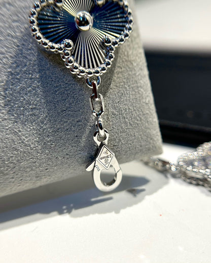 [Riva Jewelry]LUCKY CLOVER 5-MOTIF BRACELET - LASER COLLECTION