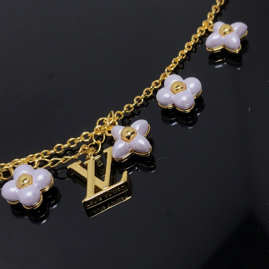 [Riva Jewelry]LOGO 6 MOTIF STAR AND SUN GOLD BRACELET