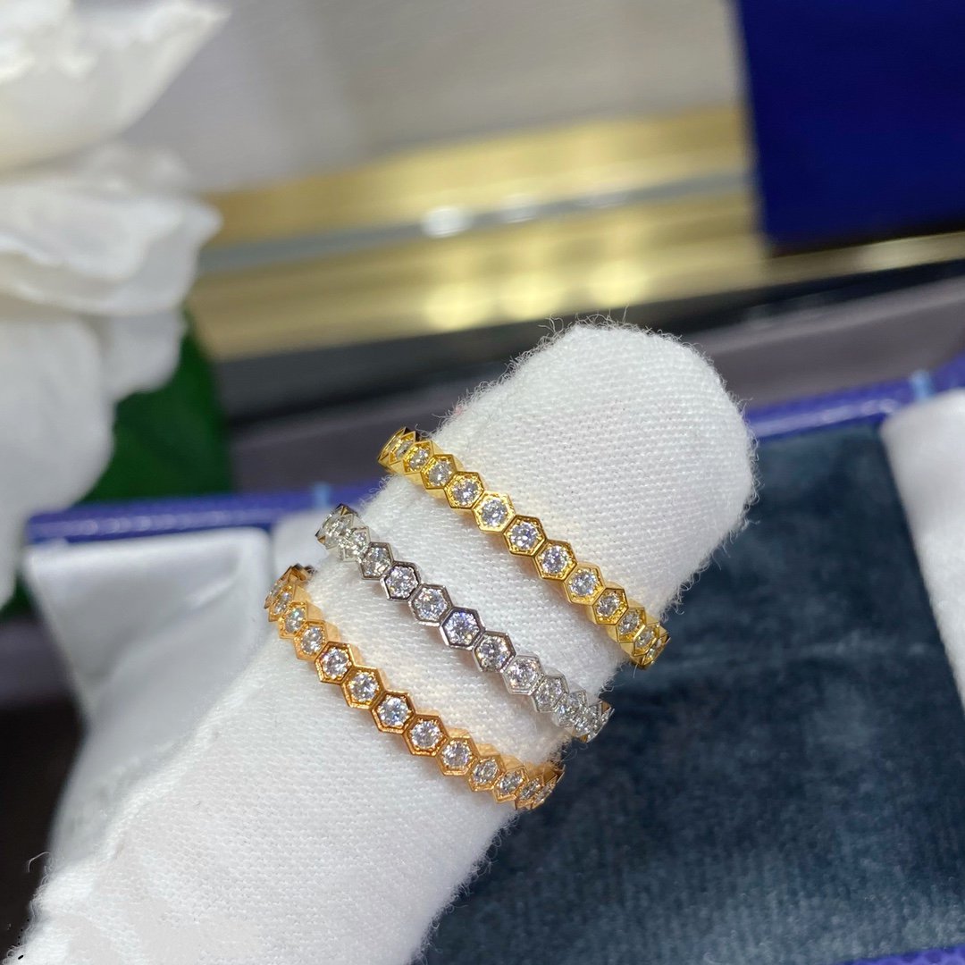 [Riva Jewelry]BEE LOVE DIAMOND PAVED SMALL RING