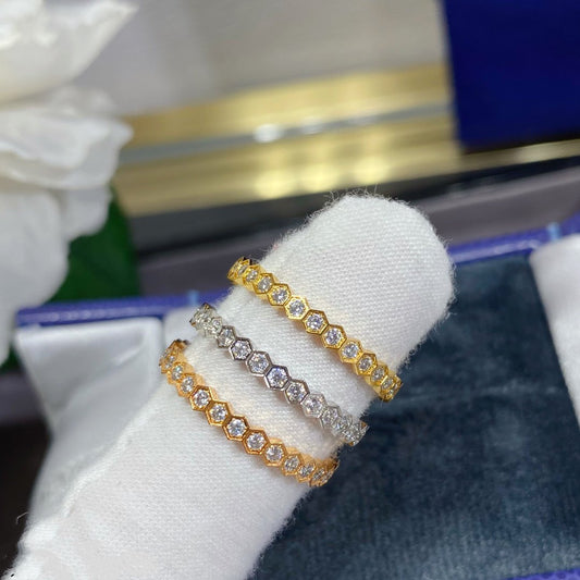 [Riva Jewelry]BEE LOVE DIAMOND PAVED SMALL RING