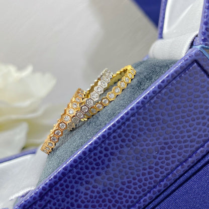 [Riva Jewelry]BEE LOVE DIAMOND PAVED SMALL RING