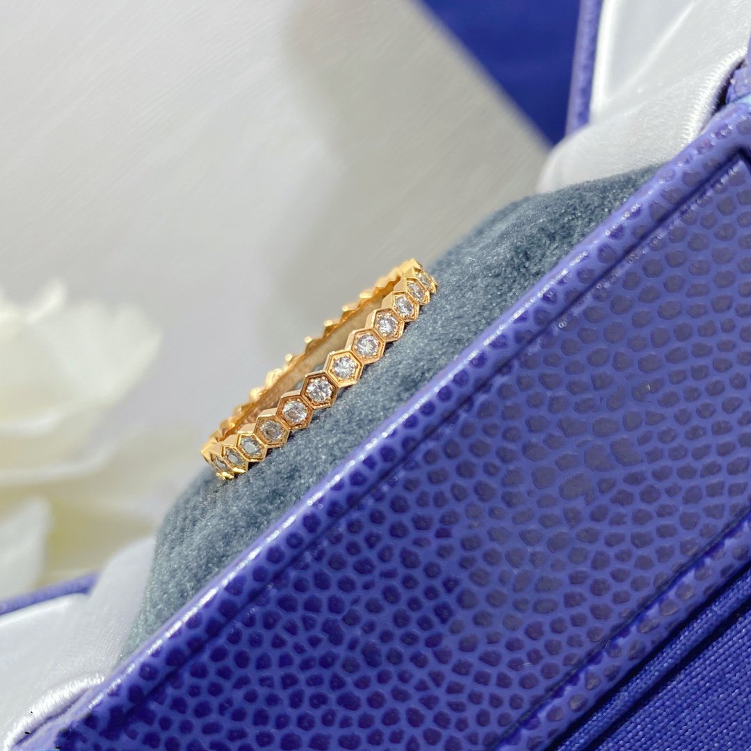 [Riva Jewelry]BEE LOVE DIAMOND PAVED SMALL RING