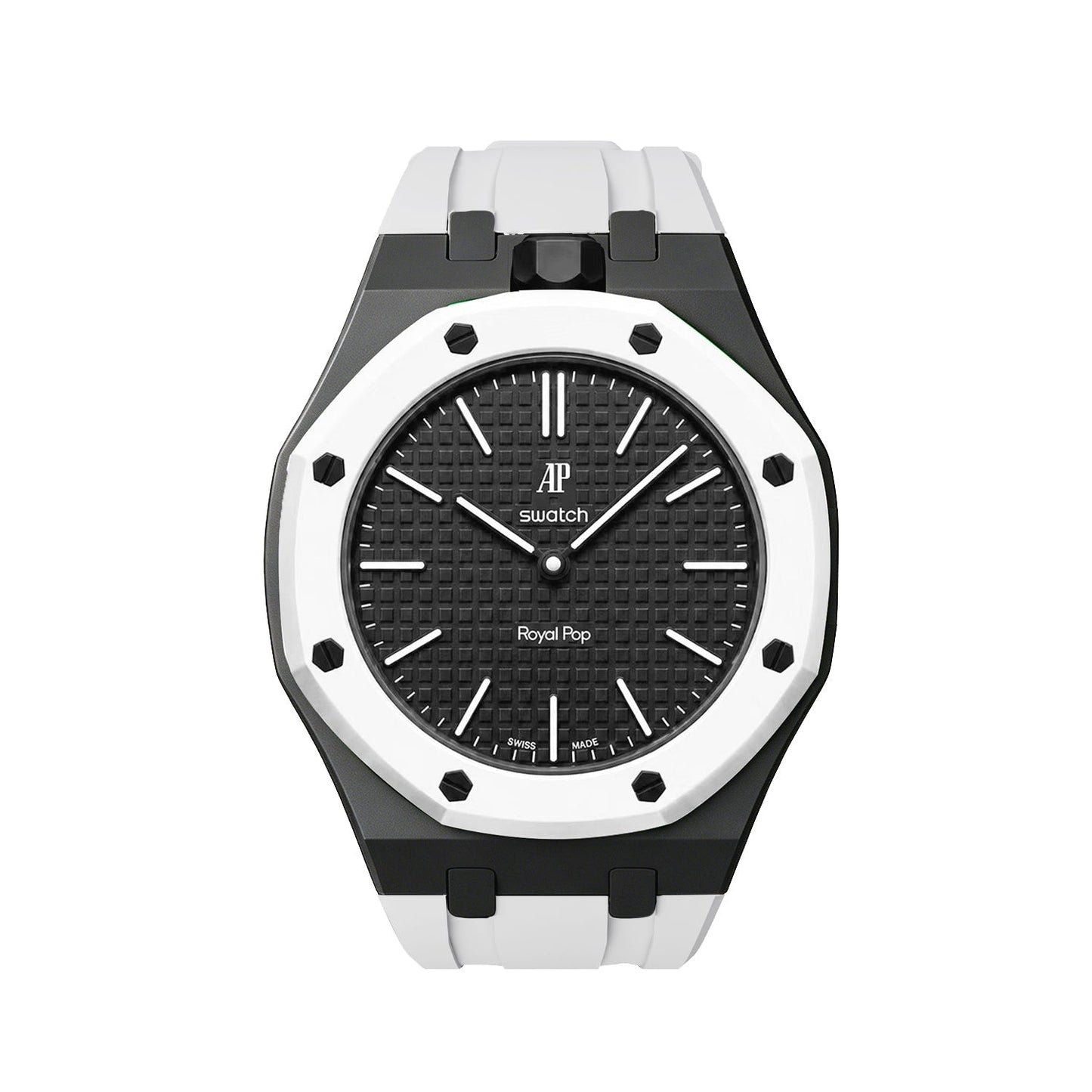 [Riva Jewelry]Royal Oak Pop Exclusive Bioceramic Case & Silicone Strap Mix Color