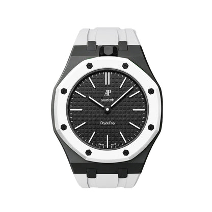 [Riva Jewelry]Royal Oak Pop Exclusive Bioceramic Case & Silicone Strap Mix Color
