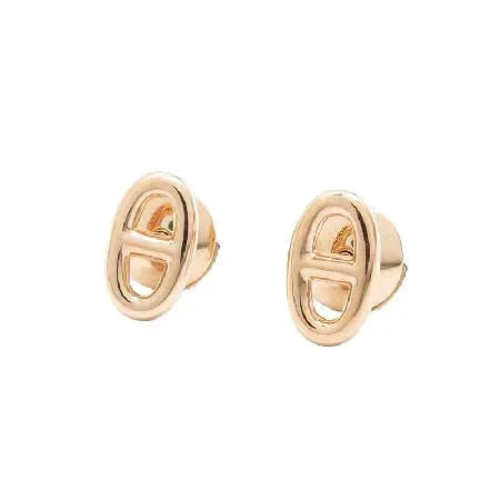 [Riva Jewelry]CHAINE SMALL EARRINGS GOLD AND SILVER