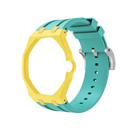 [Riva Jewelry]Royal Oak Pop Exclusive Bioceramic Case & Silicone Strap Mix Color